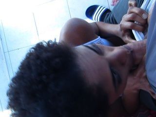 Balcony Blowjob For My Neighbour