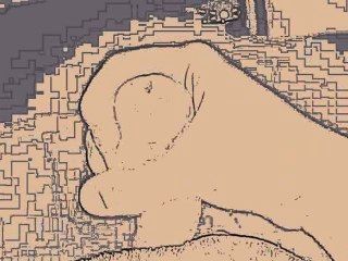 Jerking Off With Music And Visual Effects + Slomo Cumshot