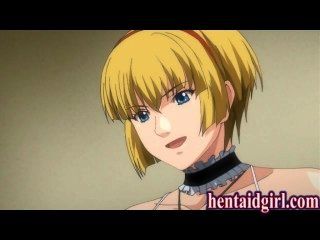 Horny Hentai Babe Blowjobs Shemales Hard Cock