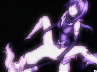 Hentai Girl Gets Pussy And Ass Fucked By Shemale