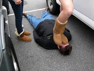 Getting Trampled By Ugg´s By Candid Girls