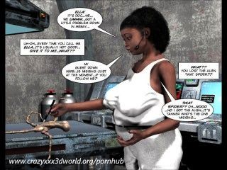 3d Comic: Spermaliens. Episode 1